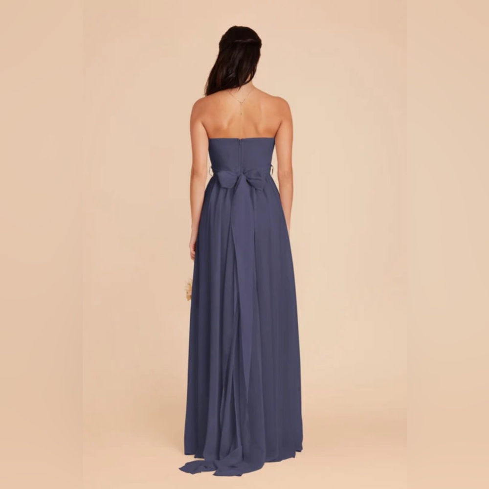 BIRDY GREY Grace Convertible Dress Chiffon Dusk Blue XS - Picture 6 of 13